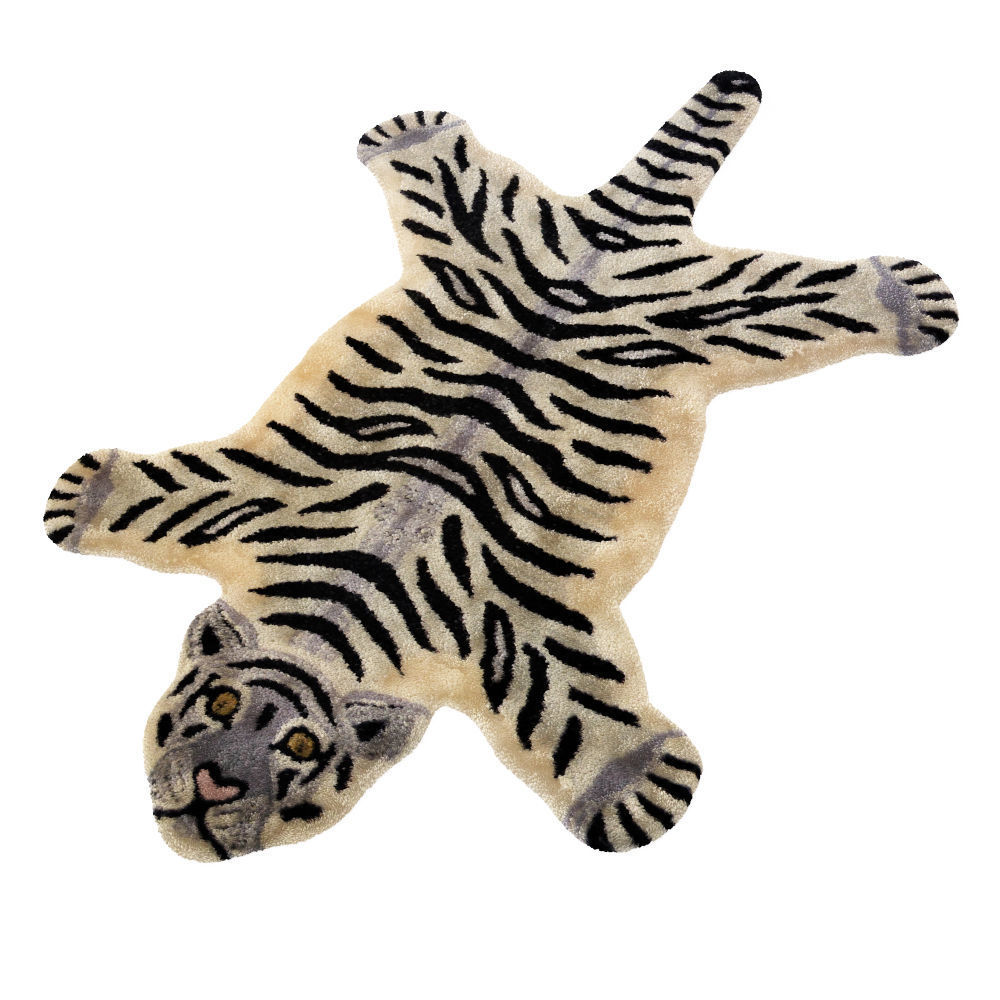 Bengal Tiger Rug 3D model_2