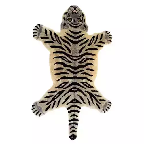 Bengal Tiger Rug 3D model