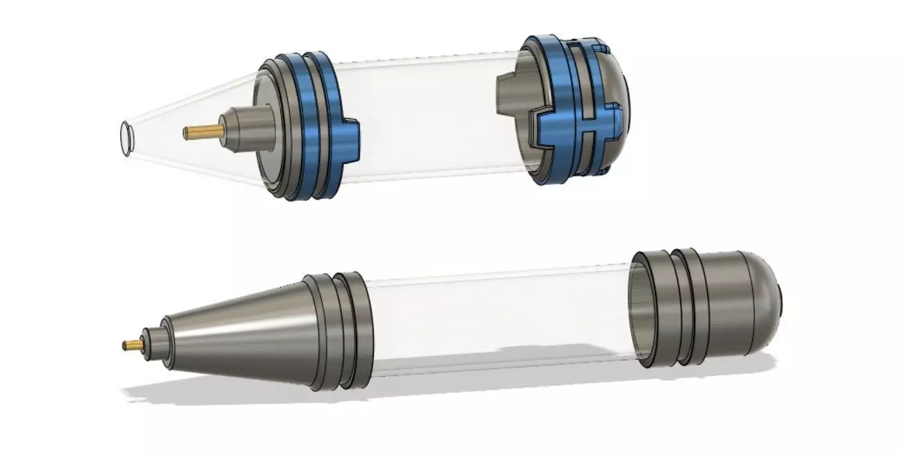 SUPER SOLDIER SERUM VIAL 3D print model