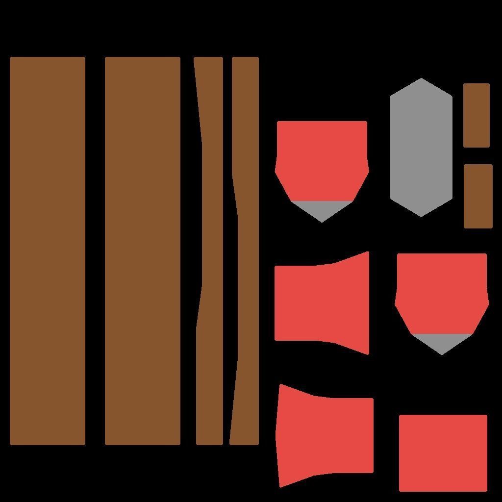 Miniature cartoon house in the nature 3D model_6