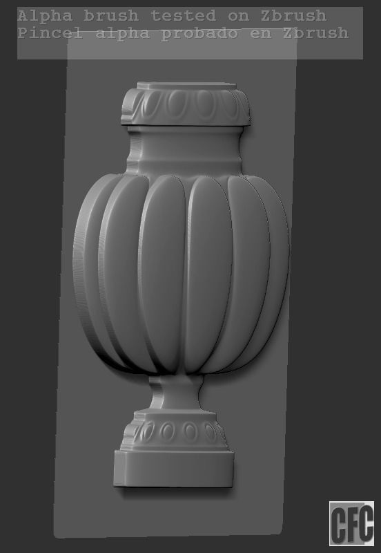 Decorative vase - 3d model for CNC - DecorativeVase005 3D print model_17