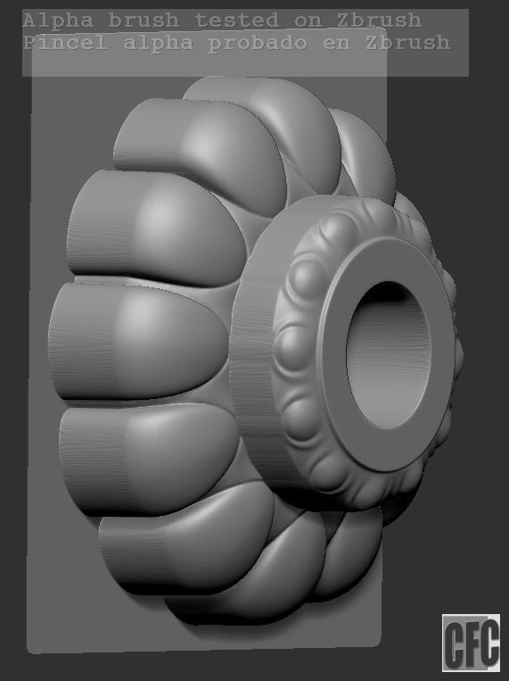 Decorative vase - 3d model for CNC - DecorativeVase005 3D print model_25