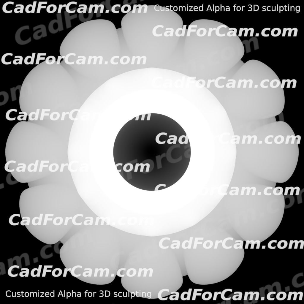 Decorative vase - 3d model for CNC - DecorativeVase005 3D print model_20