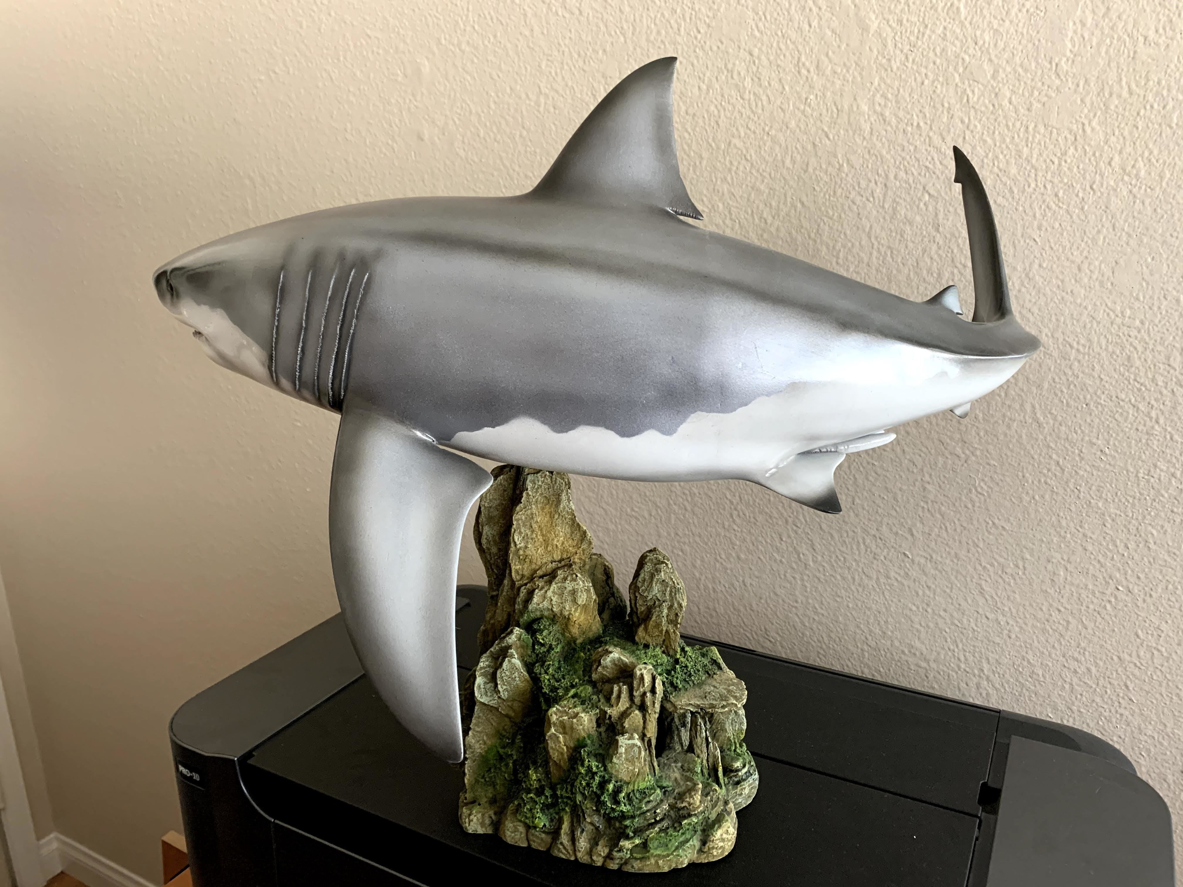Great White Turn 3D Printable Model 3D print model_30