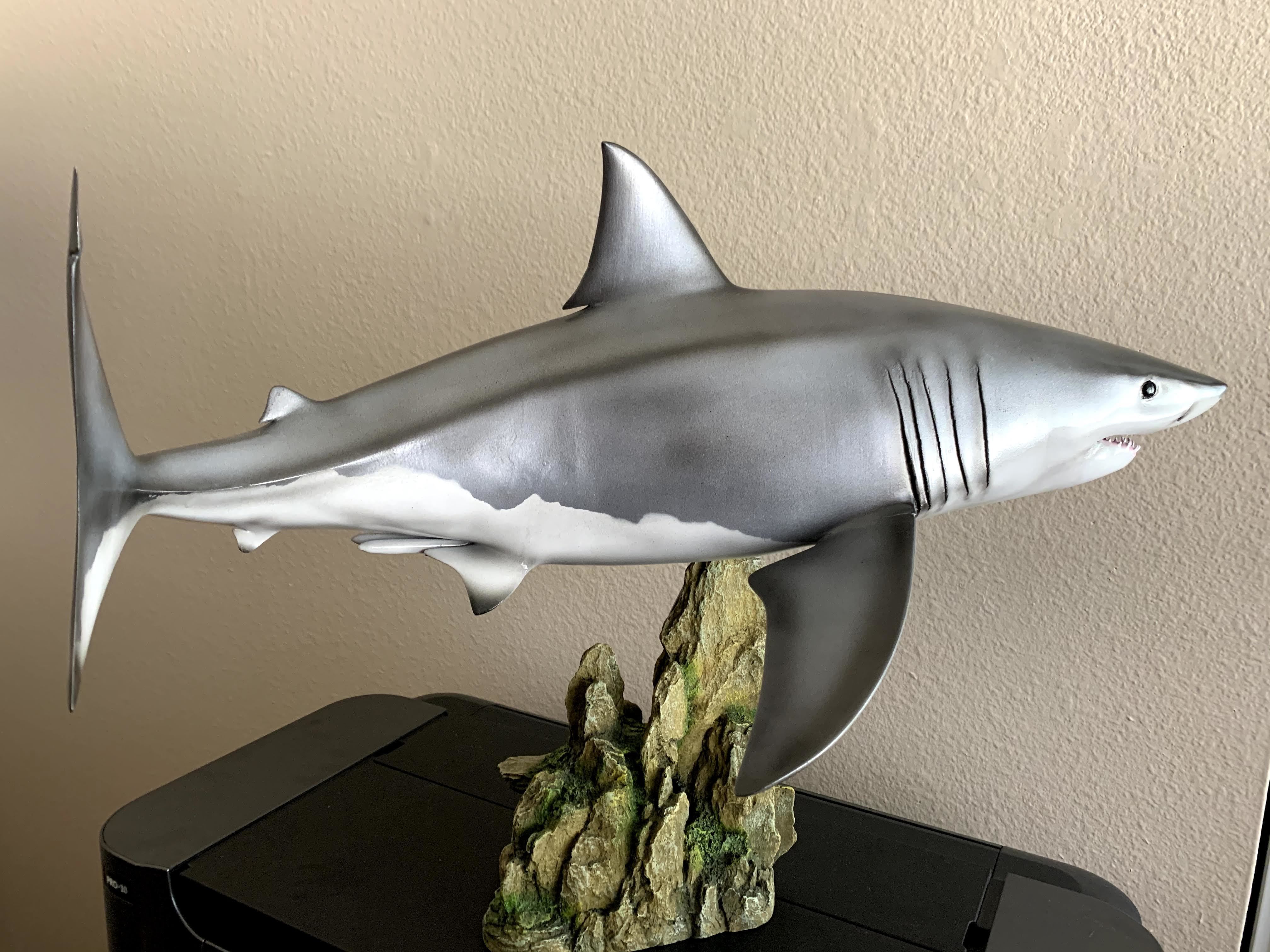 Great White Turn 3D Printable Model 3D print model_32