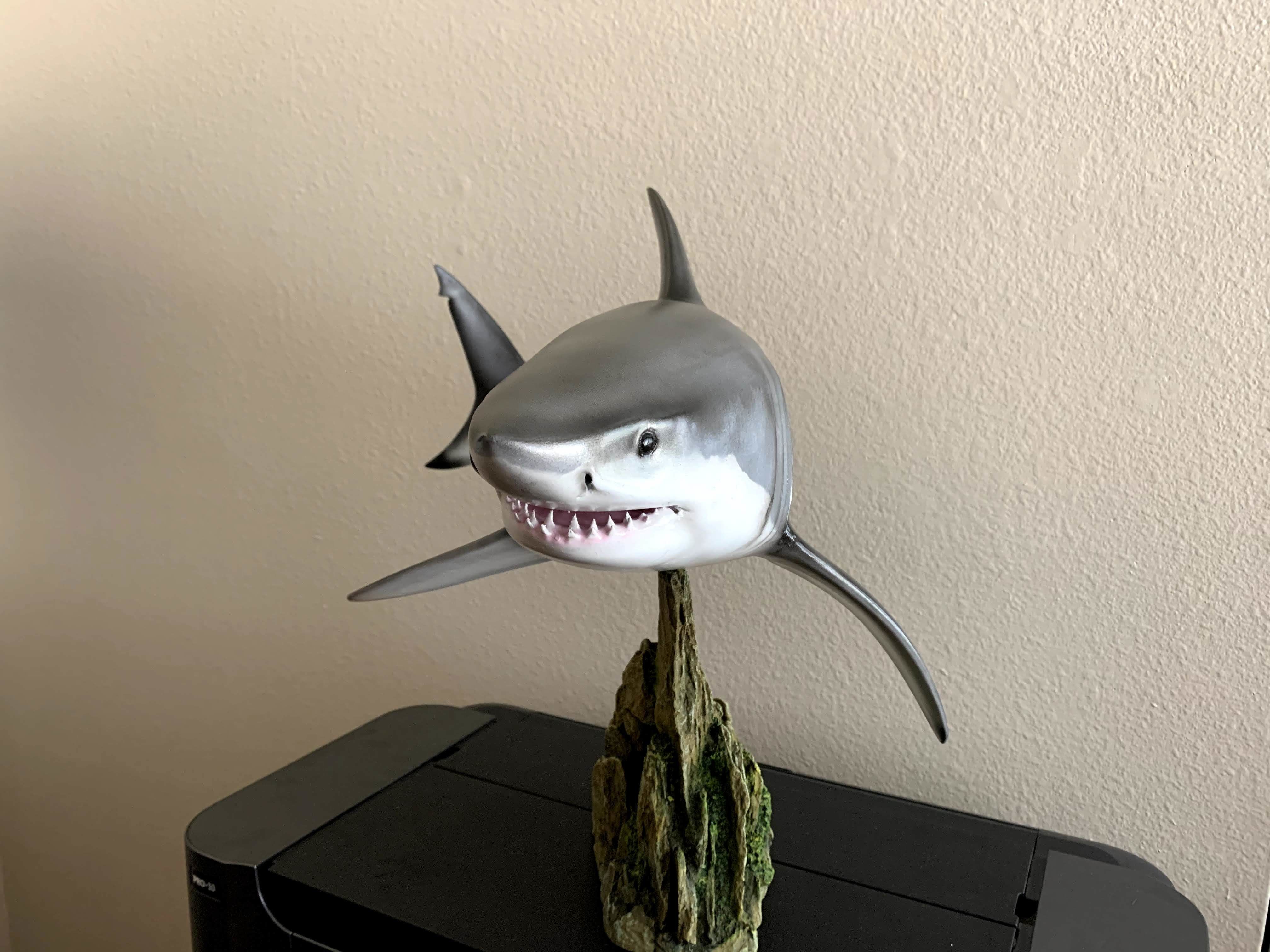 Great White Turn 3D Printable Model 3D print model_29