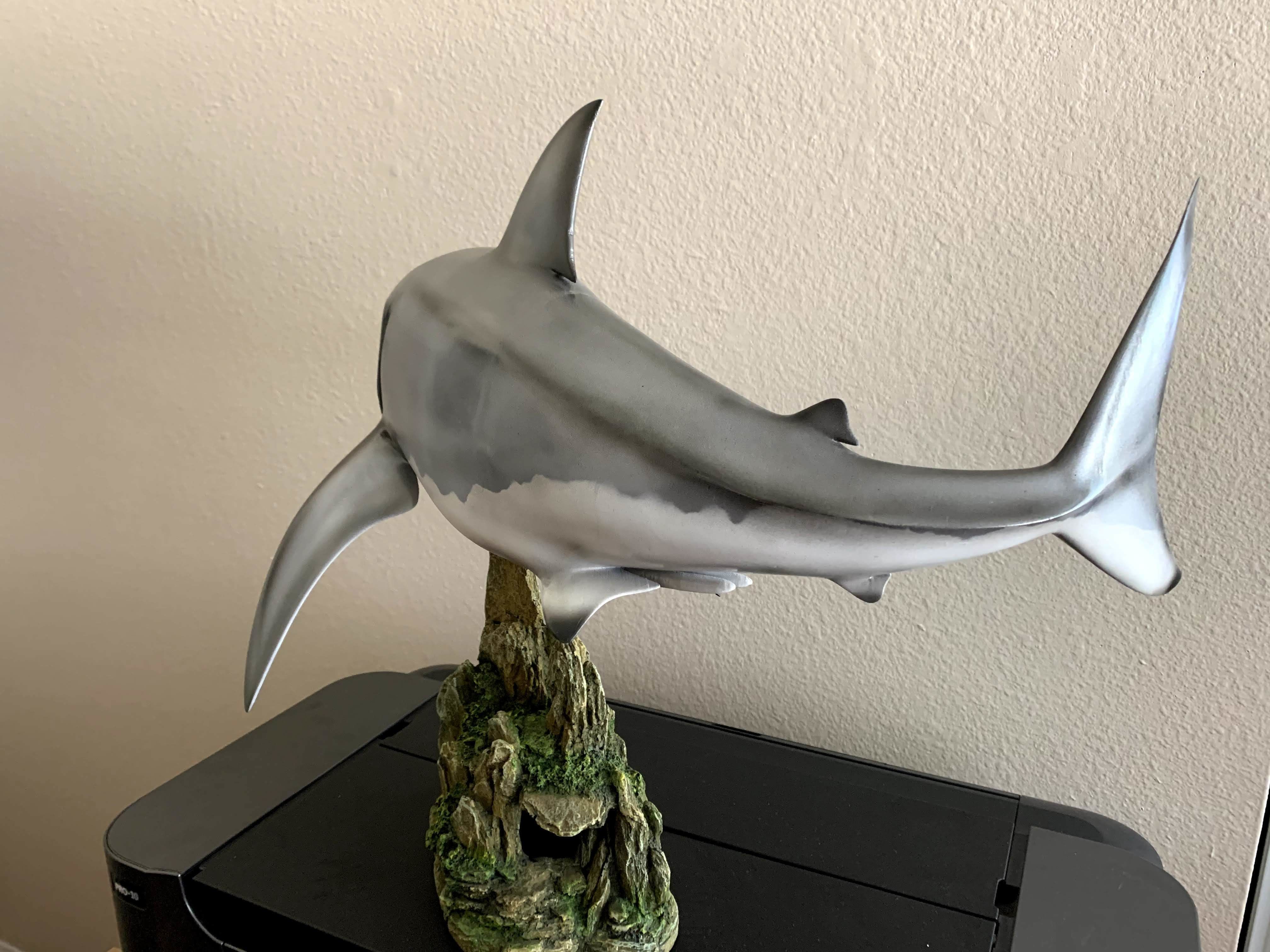 Great White Turn 3D Printable Model 3D print model_31
