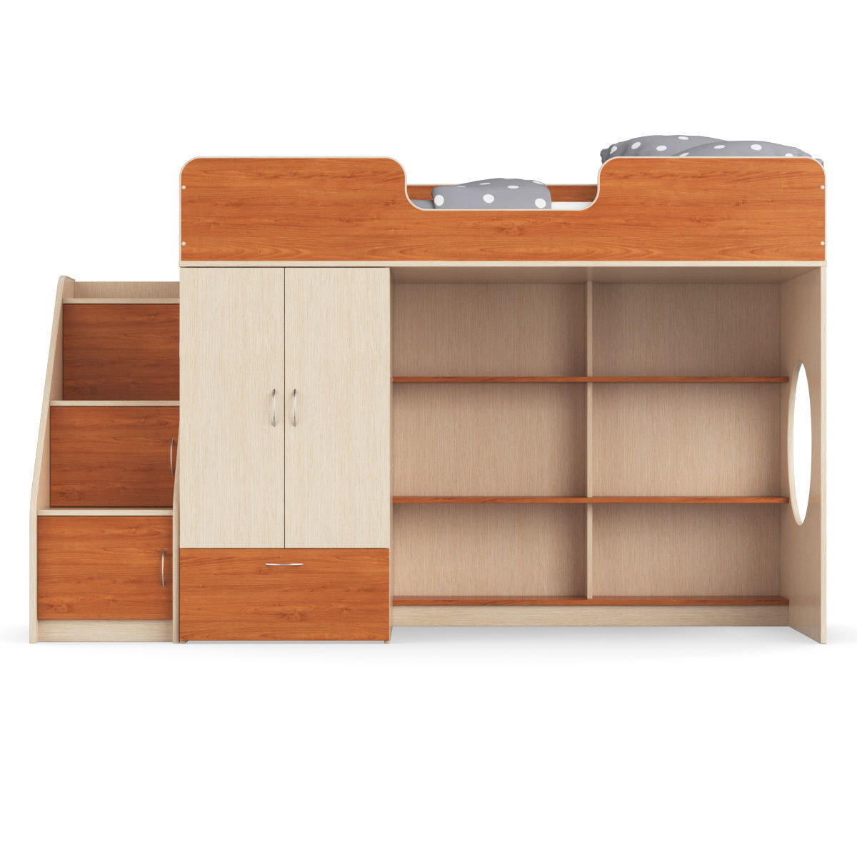 Legenda K03 and LY11 childrens modular bed 3D model_2