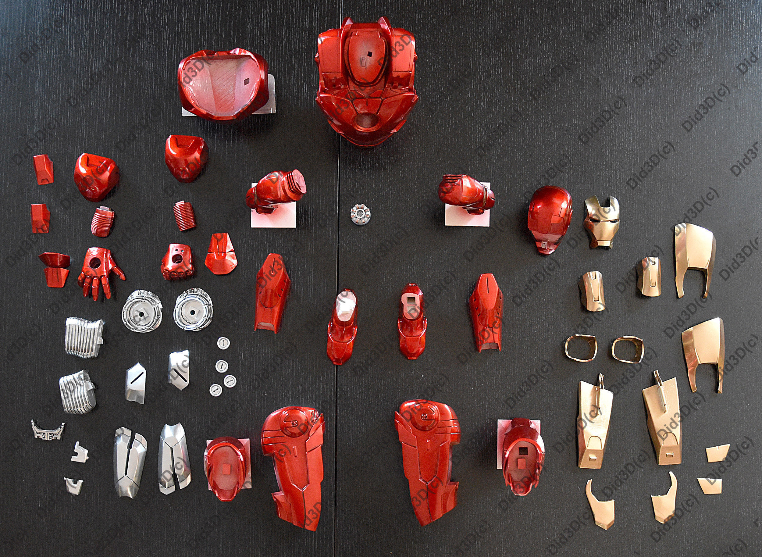 IRON MAN Mark 7 HQ 62cm 1-3Scale 3D Print Ready 3D print model_13