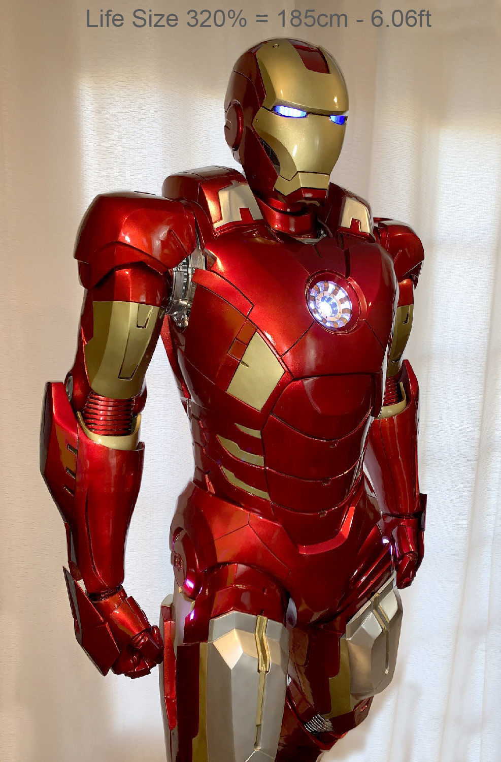 IRON MAN Mark 7 HQ 62cm 1-3Scale 3D Print Ready 3D print model_11