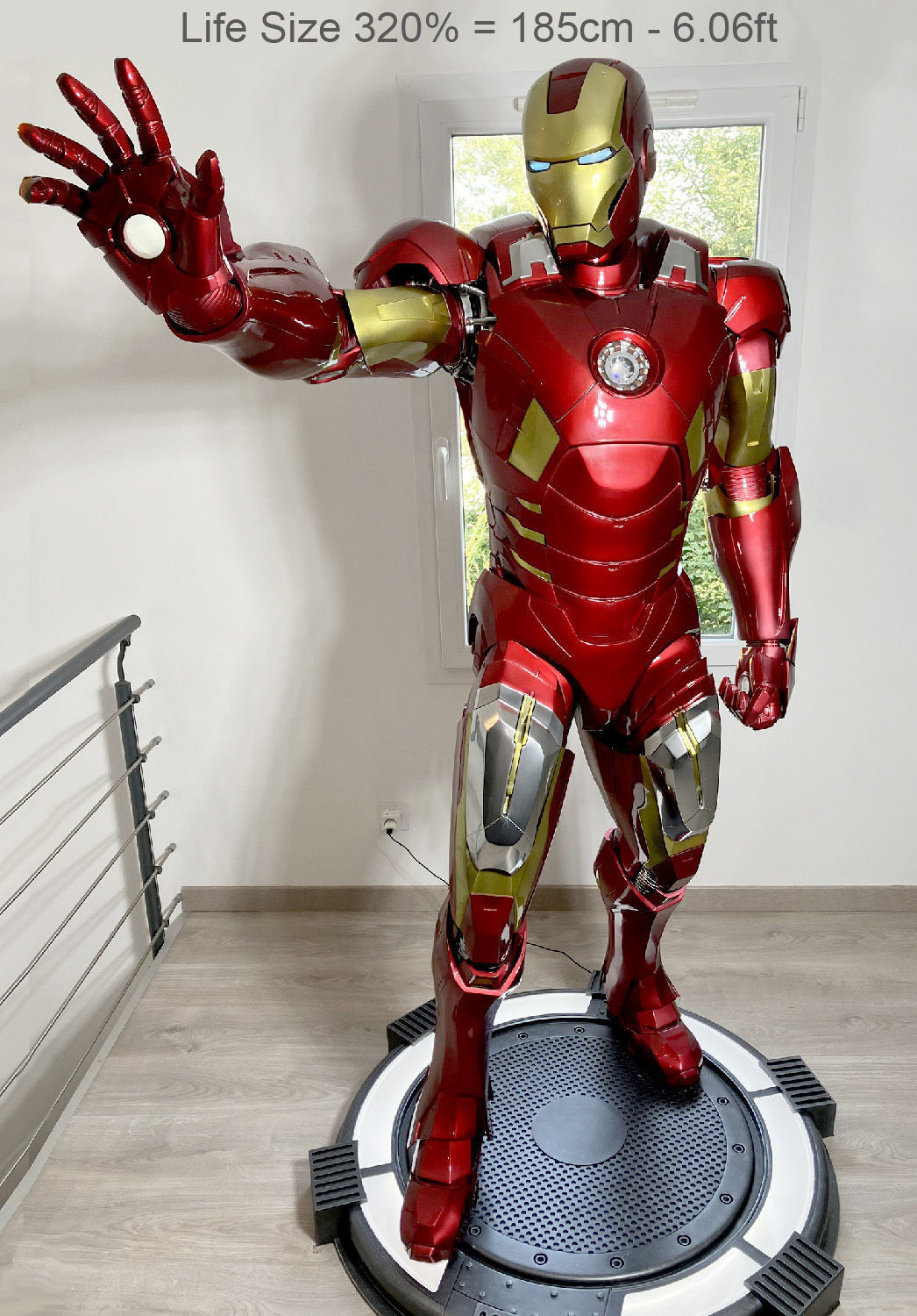 IRON MAN Mark 7 HQ 62cm 1-3Scale 3D Print Ready 3D print model_10