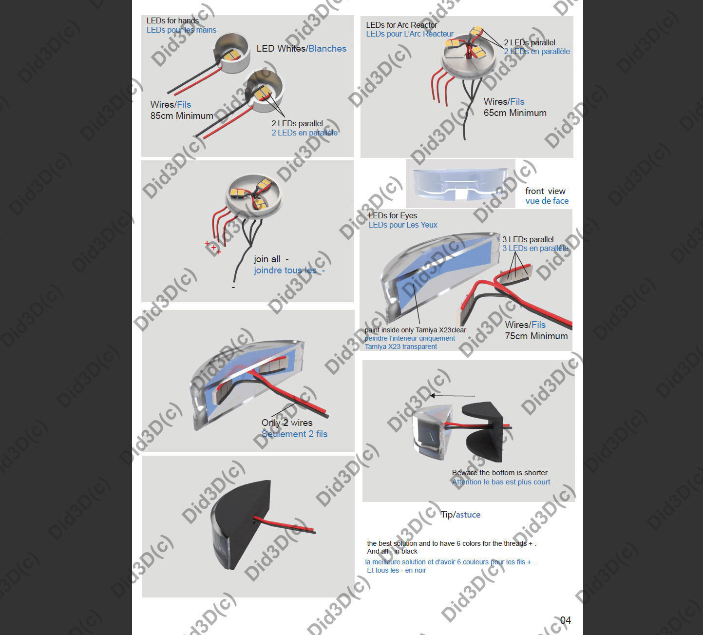 IRON MAN Mark 7 HQ 62cm 1-3Scale 3D Print Ready 3D print model_15