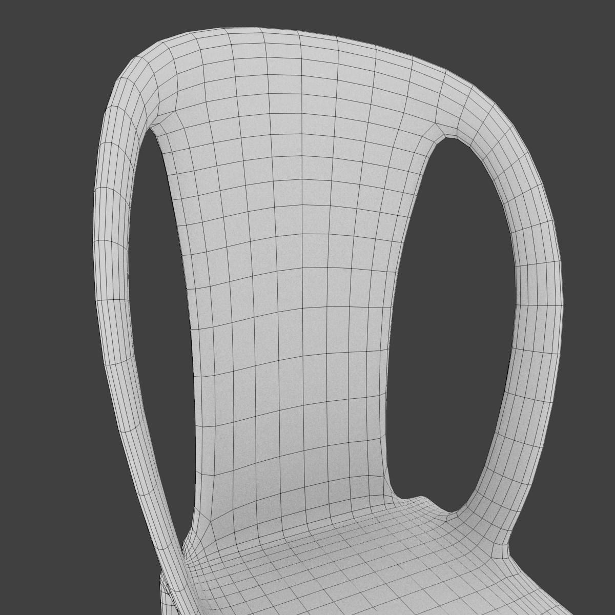 Chair Free low-poly 3D model_9