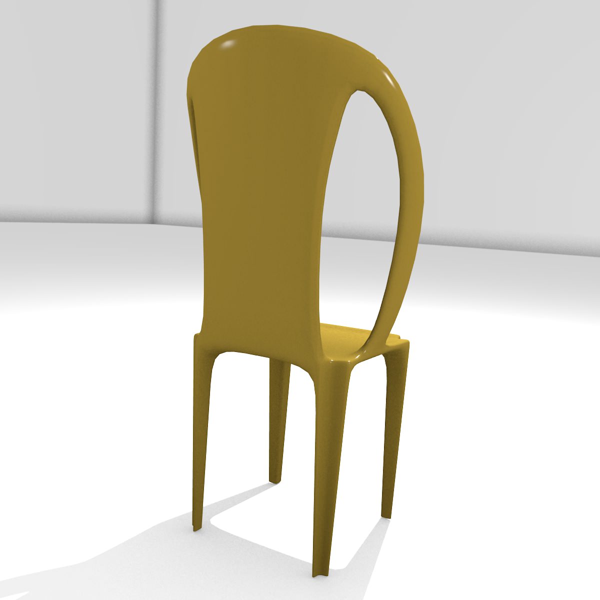 Chair Free low-poly 3D model_5
