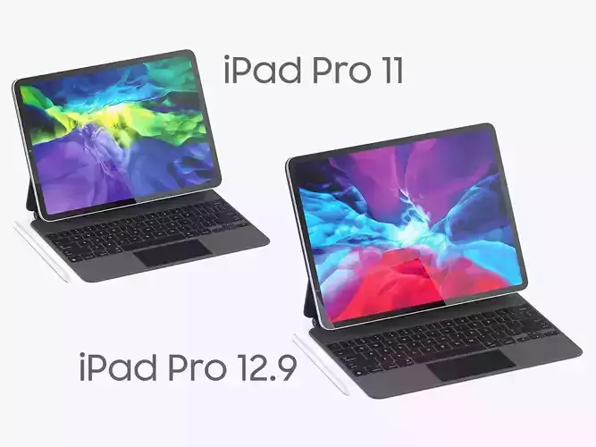 Apple iPad Pro 11-inch and 12-Inch and Magic Keyboard 2020