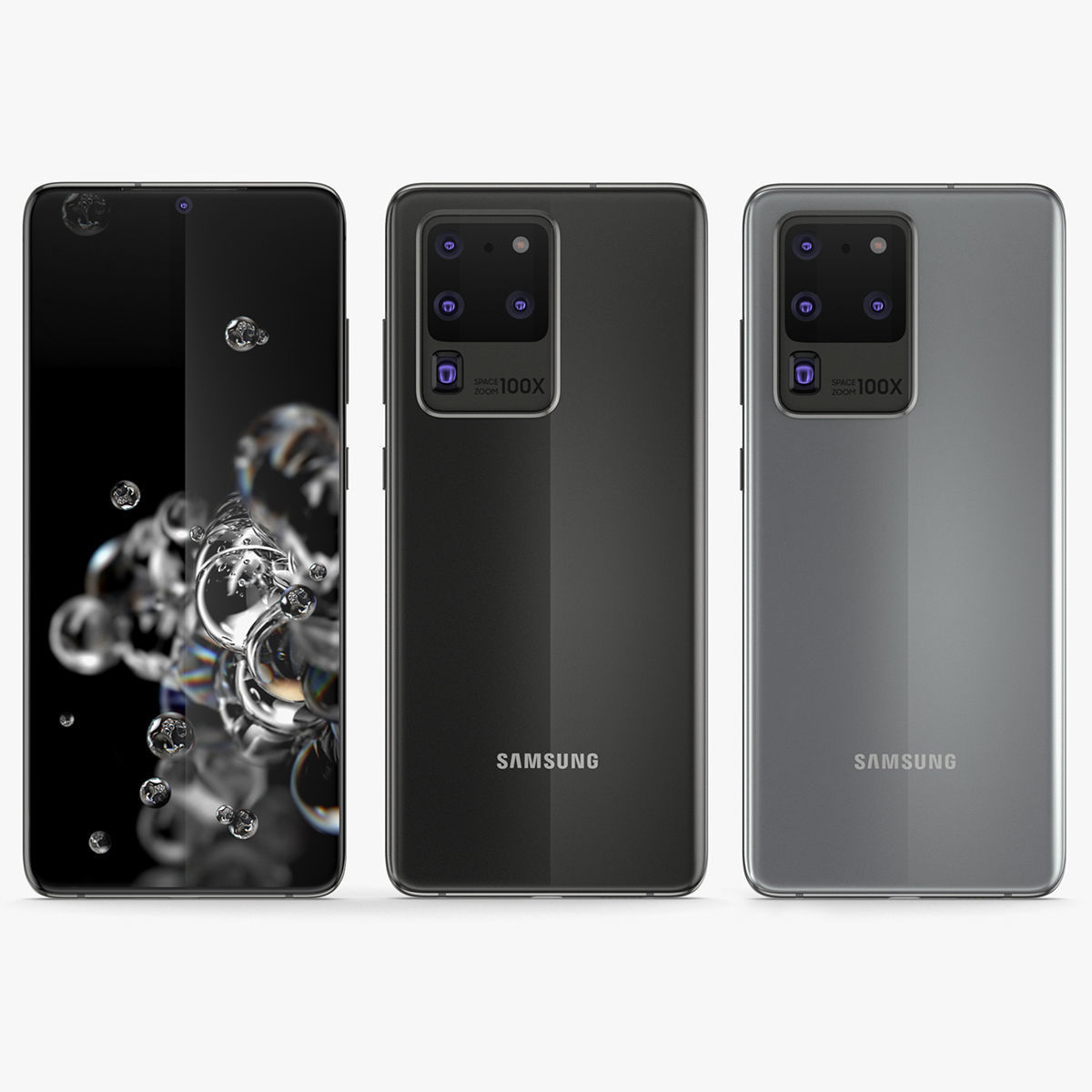 Samsung Galaxy S20 Series Collection 3D model_3