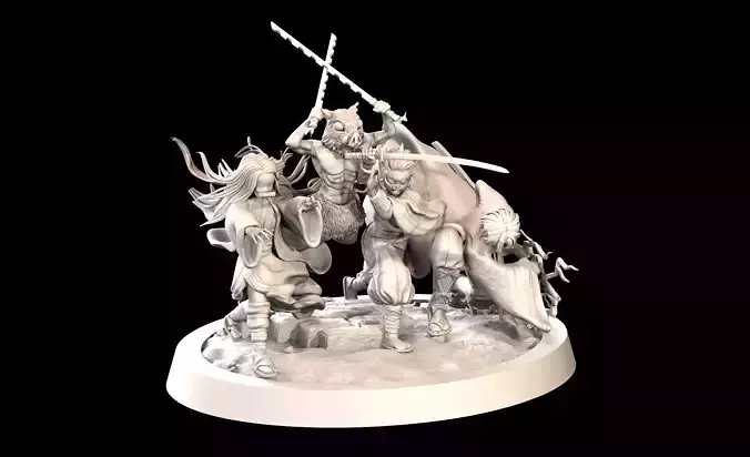 Demon Slayer - Kimetsu no Yaiba  3D print model