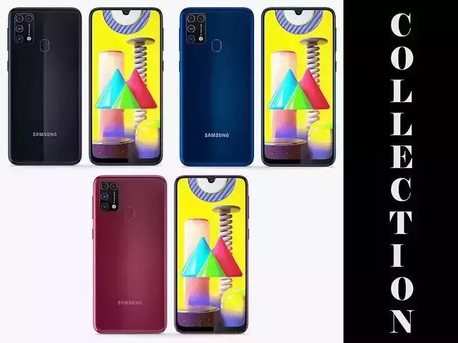 Samsung Galaxy M31 3 Colors
