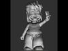  Dasshu Kappei Gigi La Trottola  Free 3D print model_1
