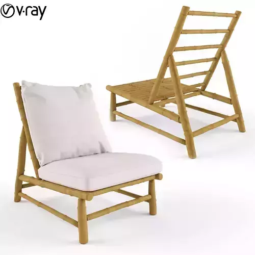 TineKhome Tre lounge chair with cushion