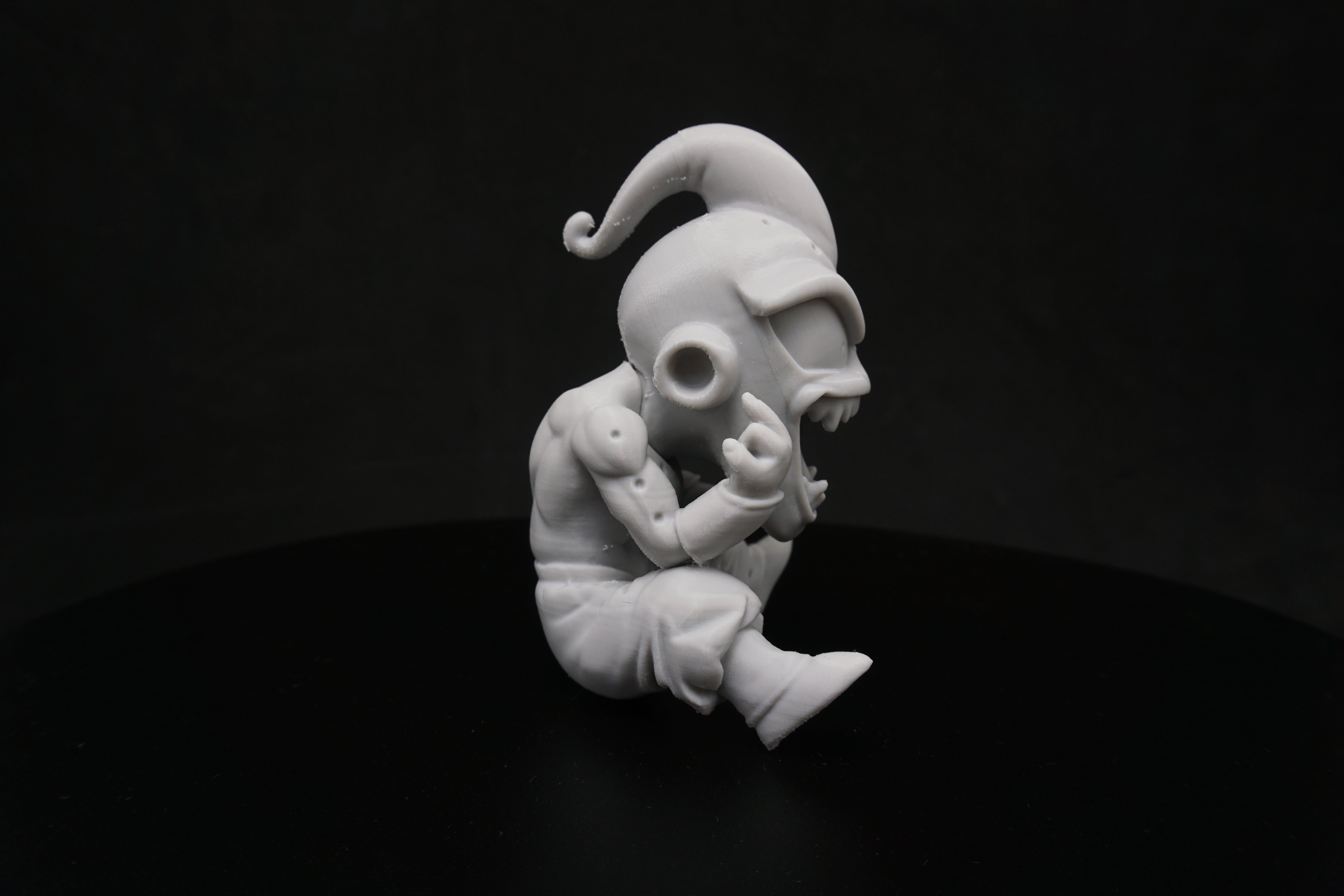  Majin Kid Buu Middle finger 3D Printed Model  3D print model_15