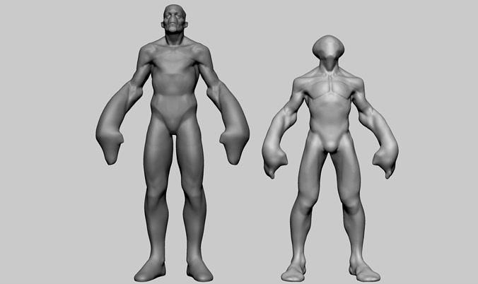 Character Forms v3 3D model