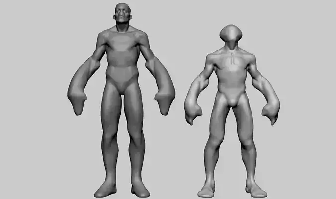 Character Forms v3 3D model