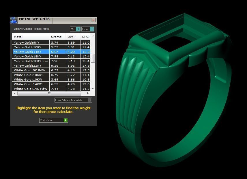 signet ring for men Two options 3D print model_9