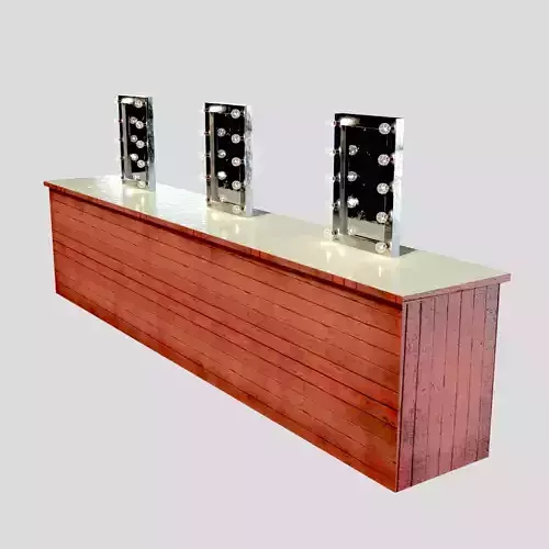 Vanity Table Low Poly