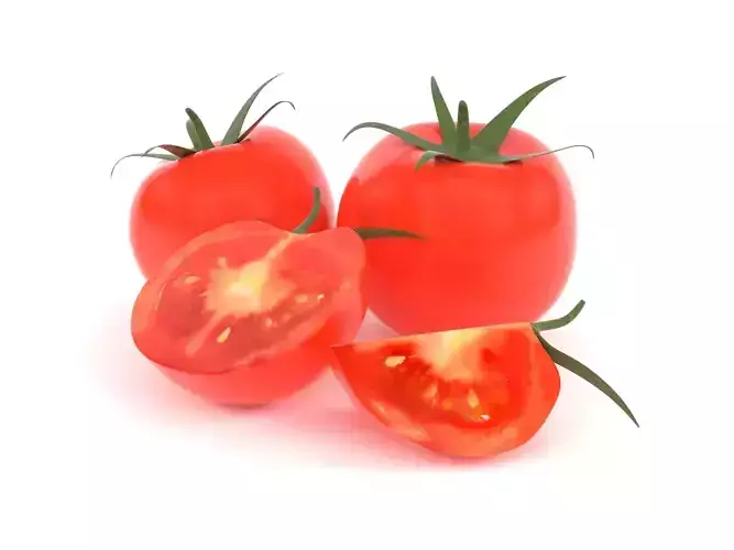 Tomatoes tomato 3D model