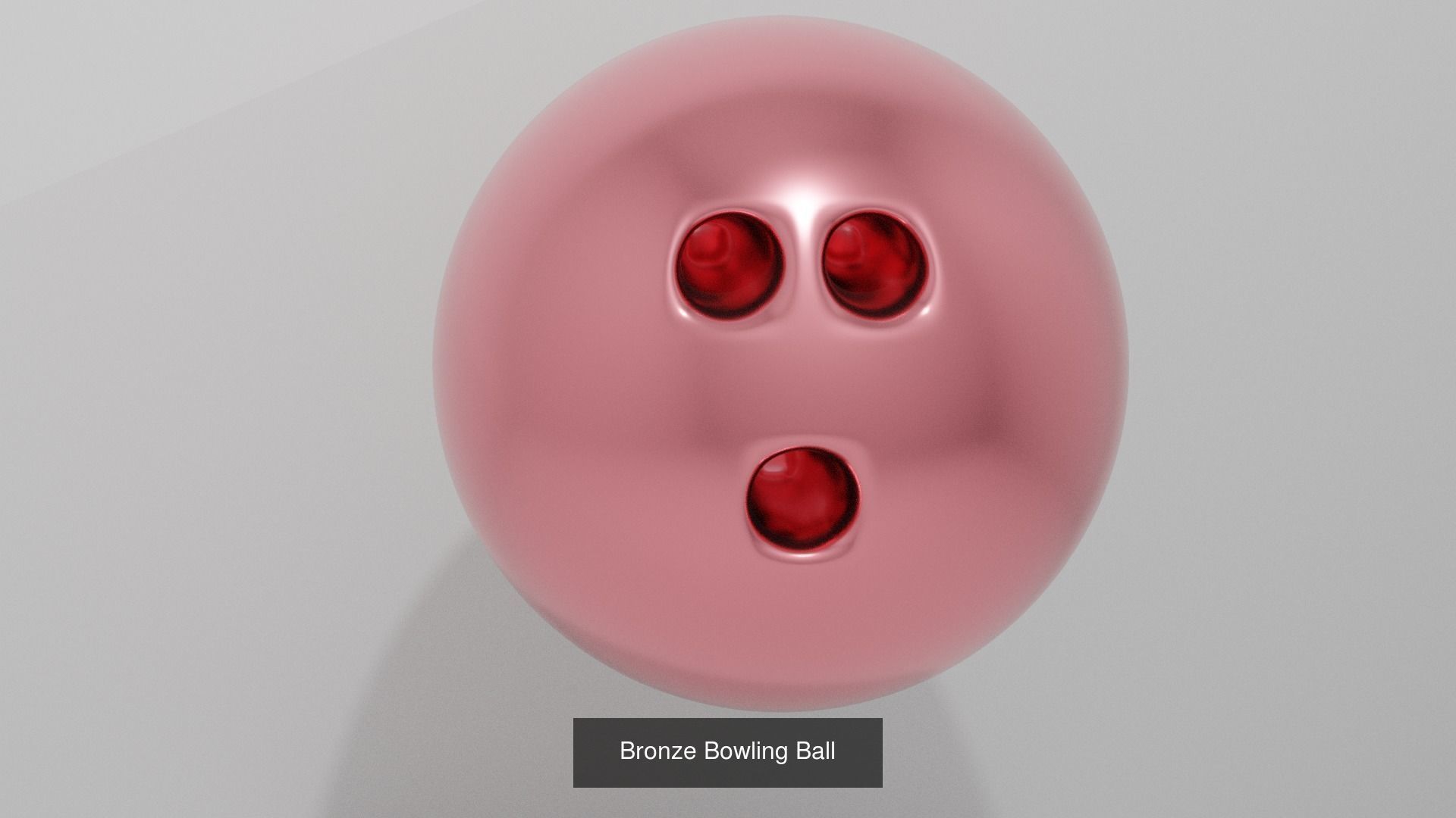 Metallic Bowling Ball BUNDLE 3D Model Collection_4
