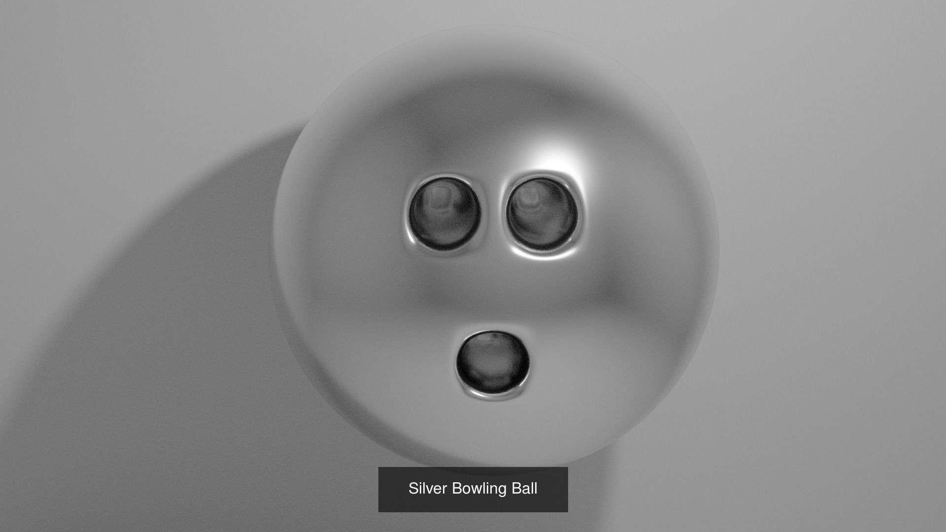 Metallic Bowling Ball BUNDLE 3D Model Collection_3