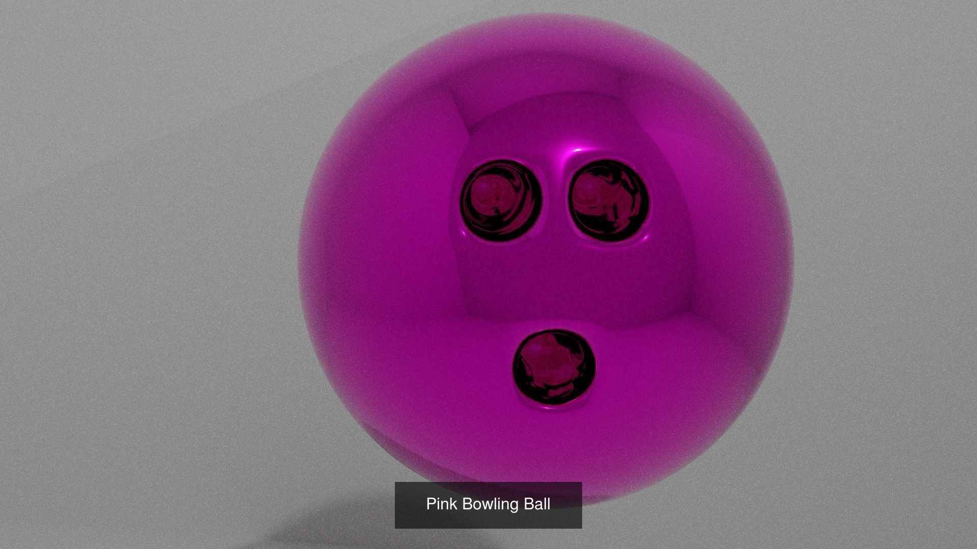 Metallic Bowling Ball BUNDLE 3D Model Collection_9