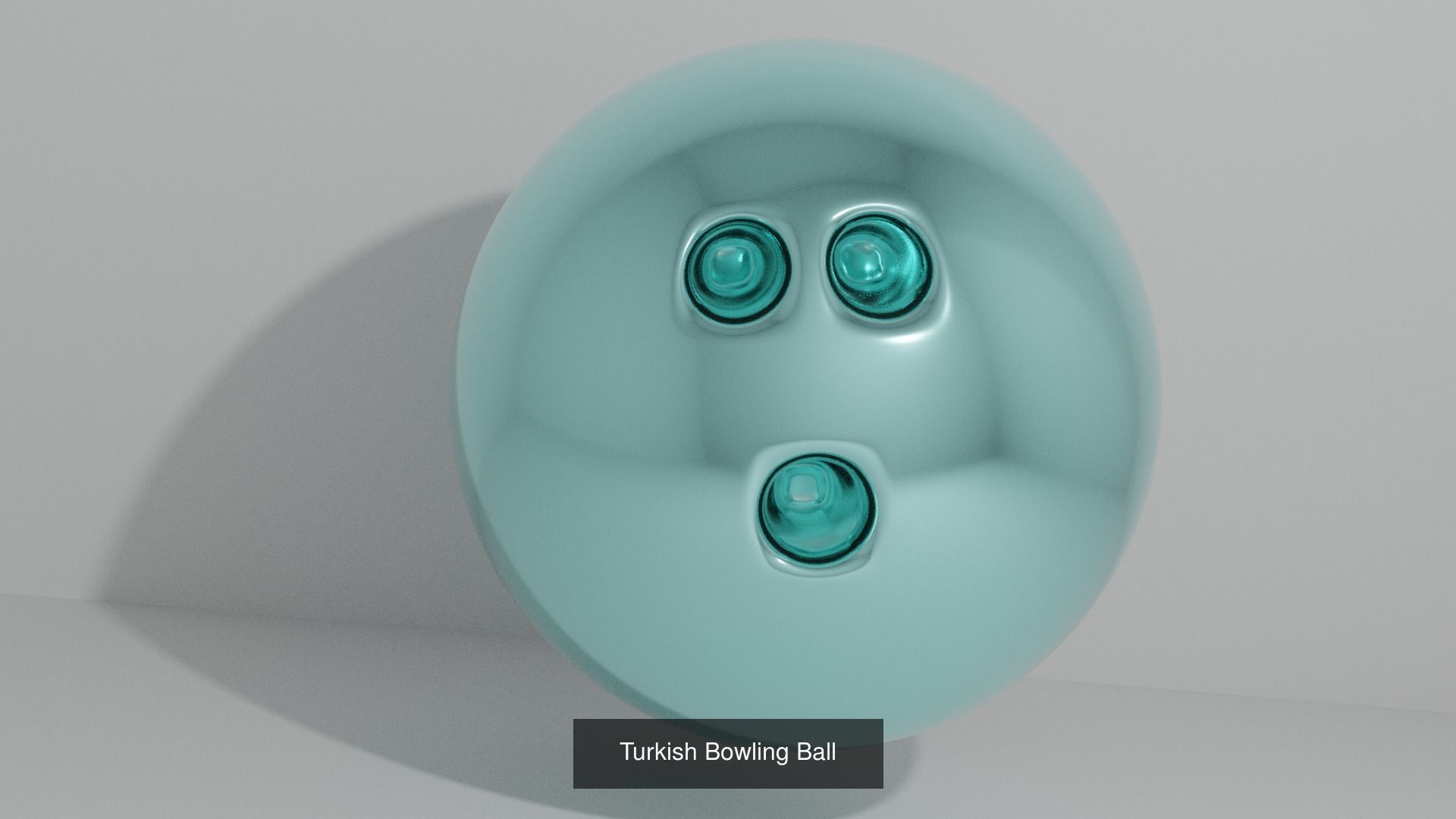 Metallic Bowling Ball BUNDLE 3D Model Collection_7
