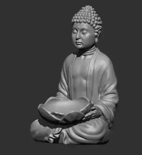 Buda Satue 3D model