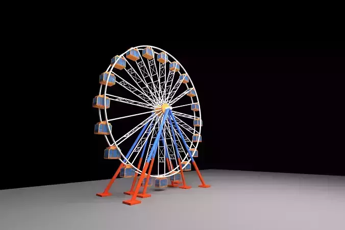 GAINT WHEEL 3D model
