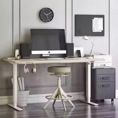 SKARSTA home and office workplace 3D model