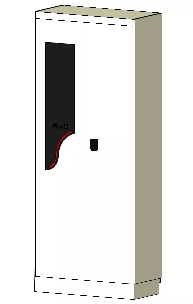 UPS SYSTEM MGE 3D model_0