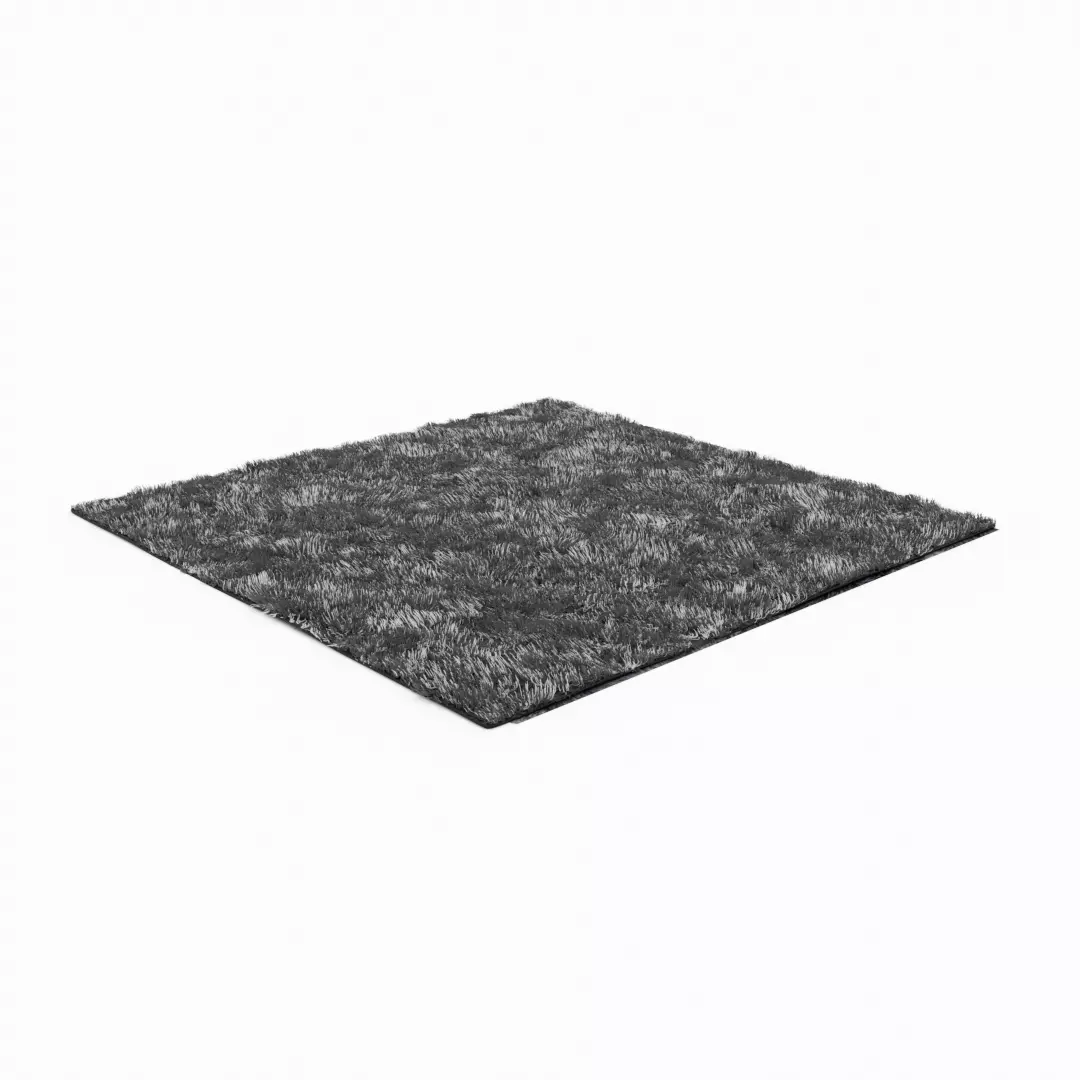 3d Rug Grey Free 3D model