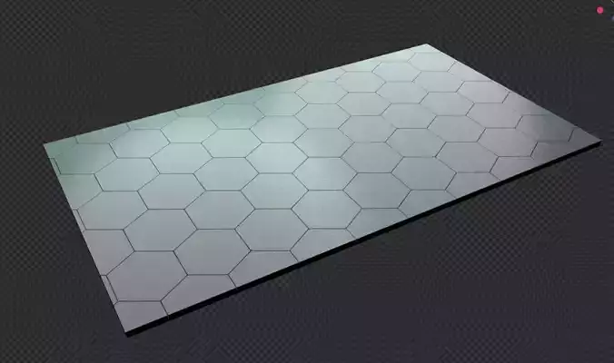 Hex Board for RPG games 3D print model