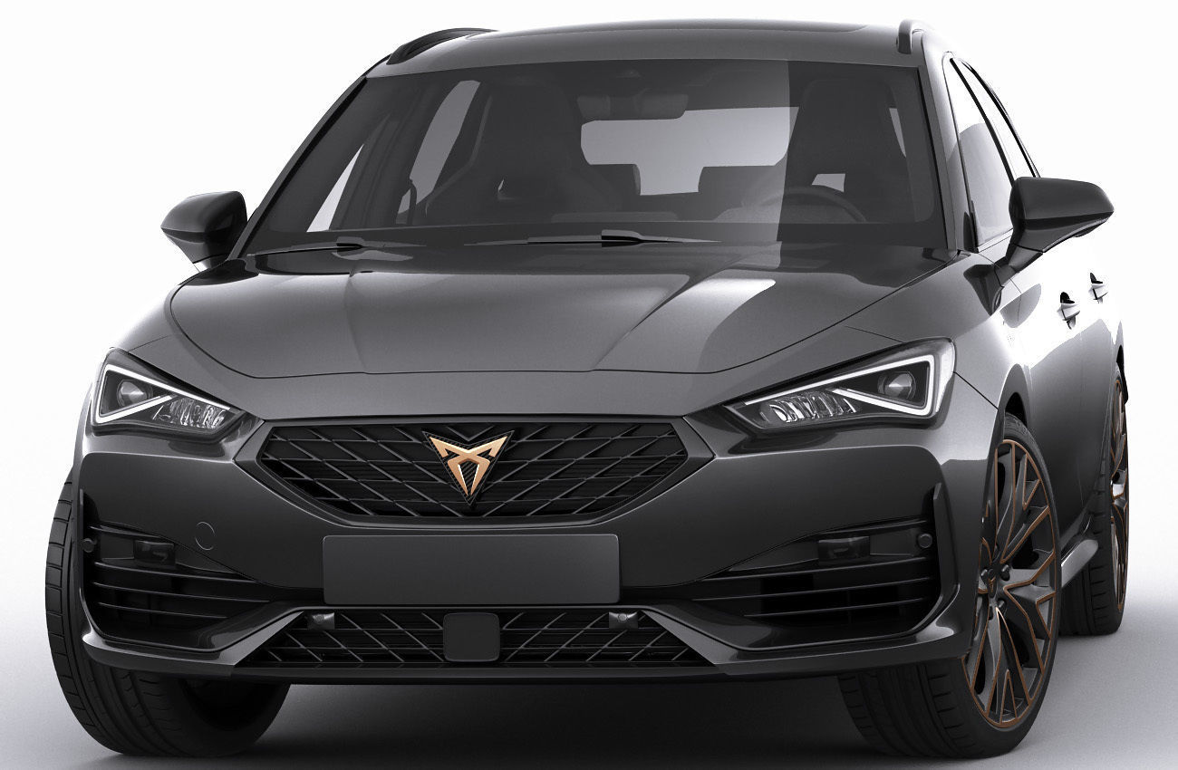 Cupra Leon Sportstourer 2021 3D model_12