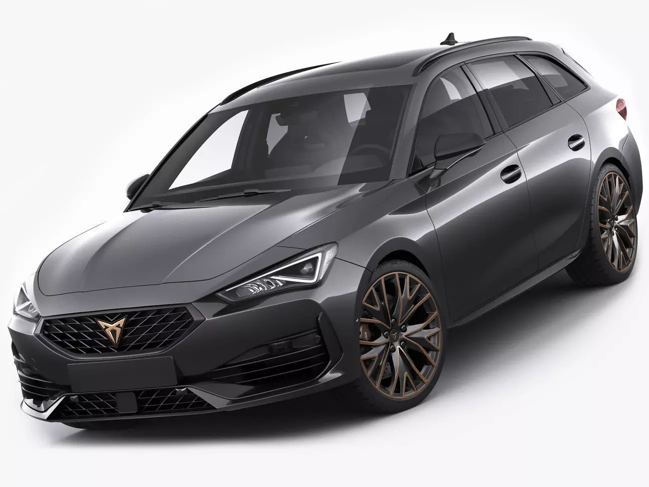 Cupra Leon Sportstourer 2021 3D model_0