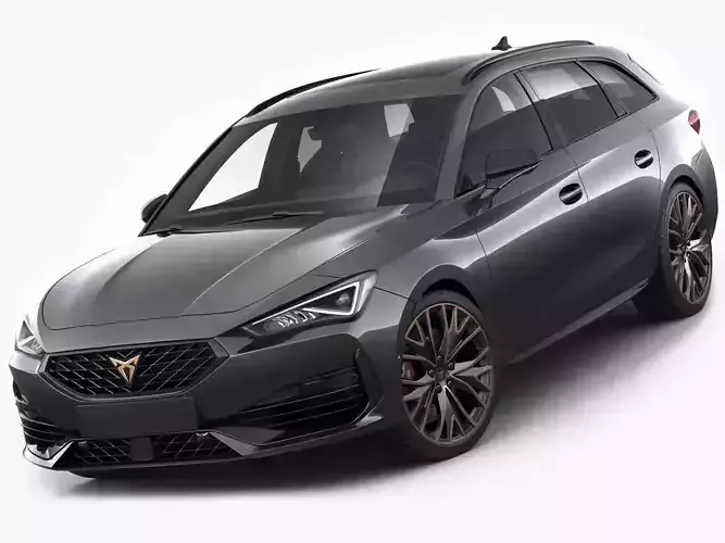 Cupra Leon Sportstourer 2021 3D model