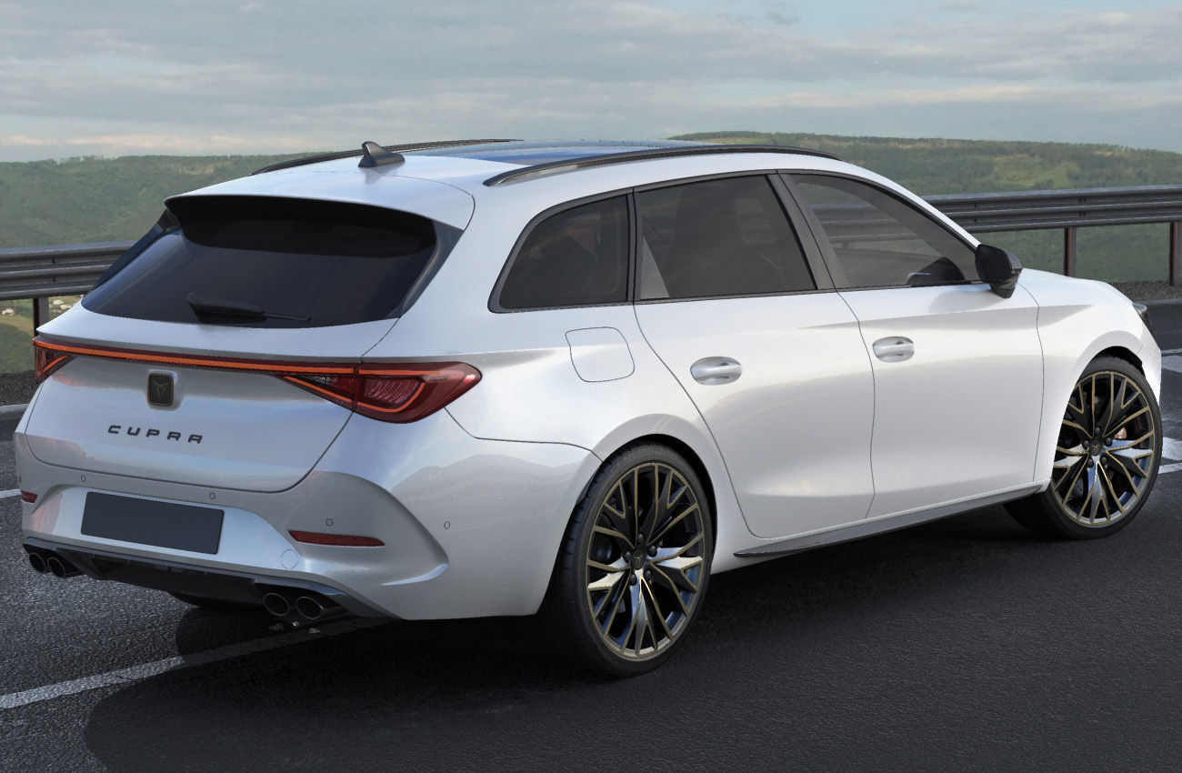 Cupra Leon Sportstourer 2021 3D model_17