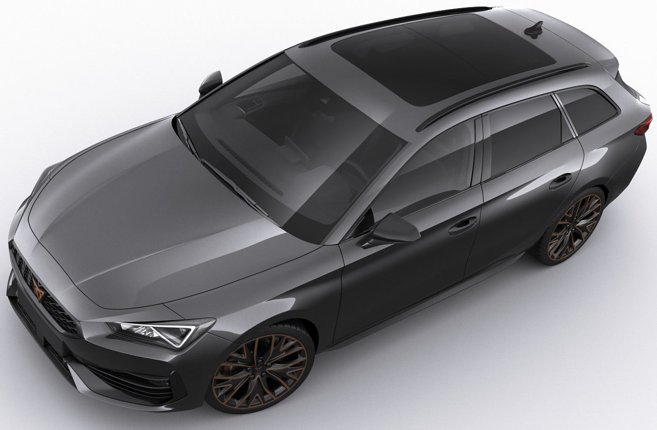 Cupra Leon Sportstourer 2021 3D model_7