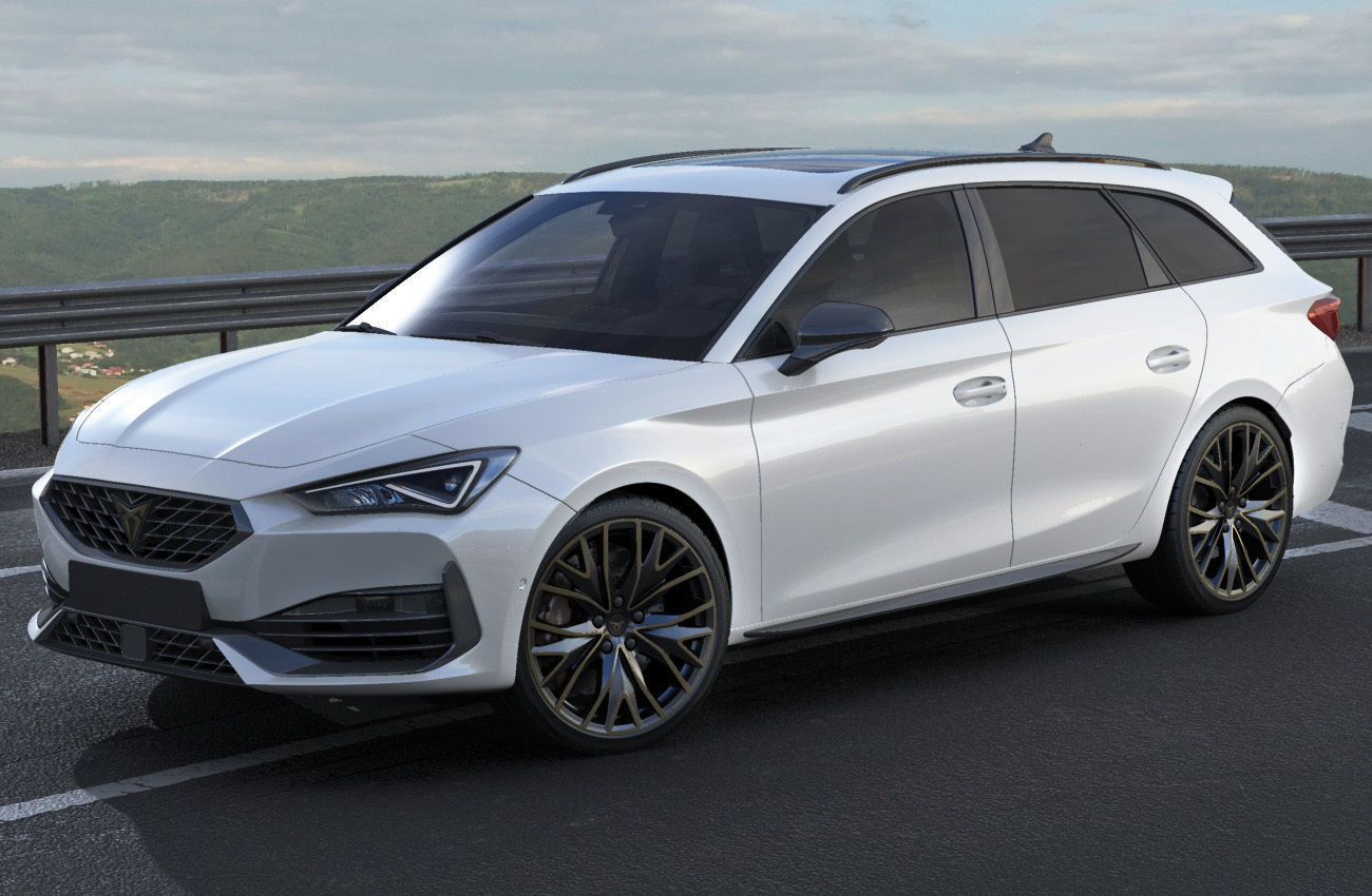Cupra Leon Sportstourer 2021 3D model_16