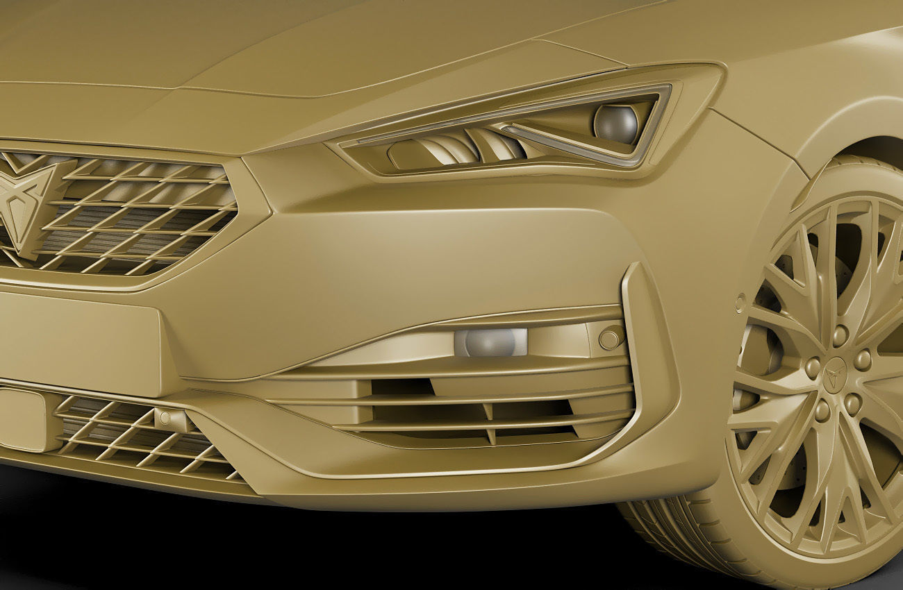 Cupra Leon Sportstourer 2021 3D model_20