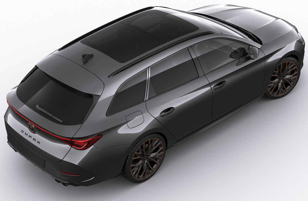 Cupra Leon Sportstourer 2021 3D model_8