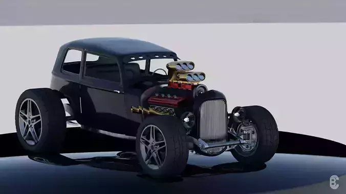 Hot Rod Custom Model A