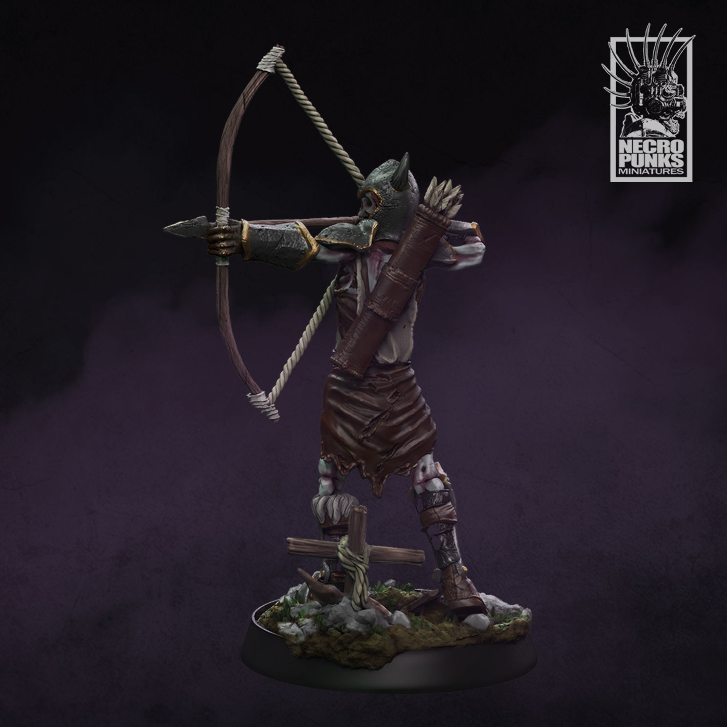 UNDEAD ARCHER 3D print model_1